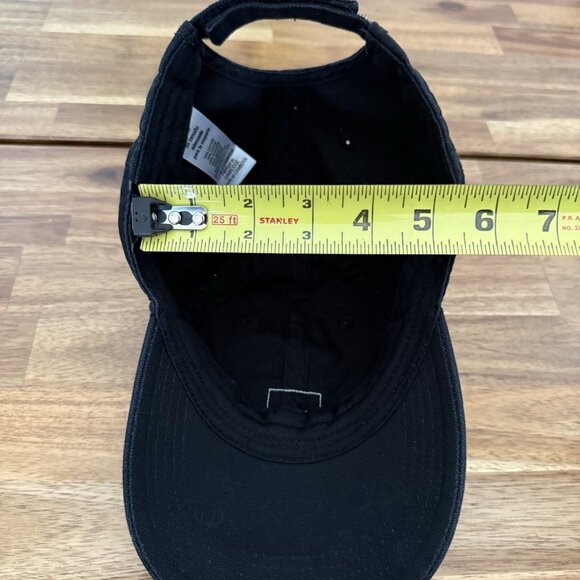 Carhartt Hat Cap Strap Back Black Embroidered Patch Youth Workwear Classic - Picture 9 of 10